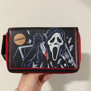 Spencer's Black and Red Key Holder with Horror Design